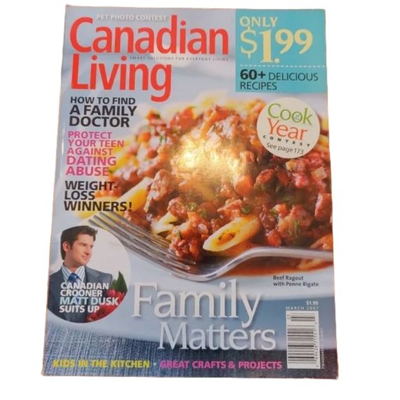$5 ADD-ON ✨ Canadian Living Magazine - March 2007 - Picture 1 of 4